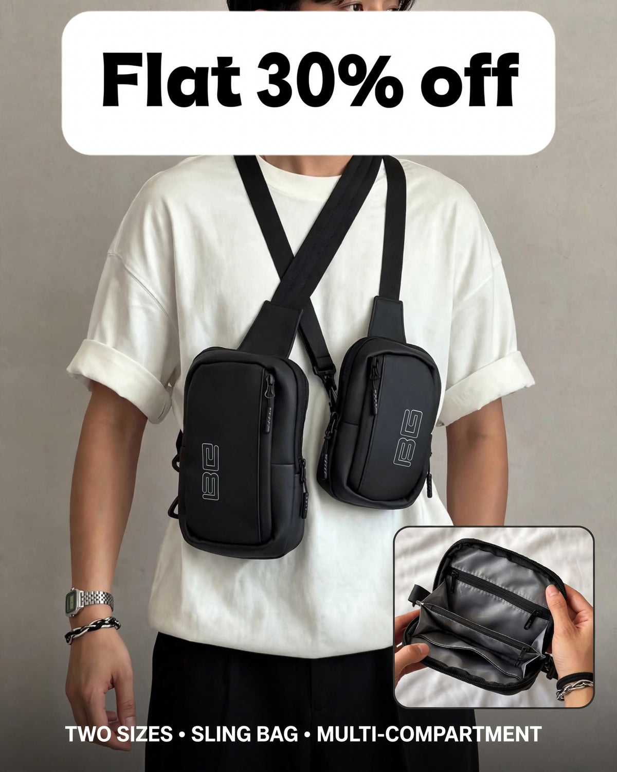 Smart Pocket Crossbody Bag