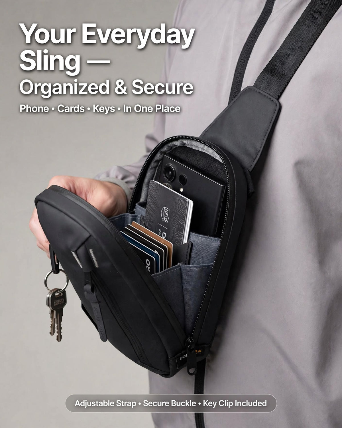 UrbanFlex Crossbody Bag