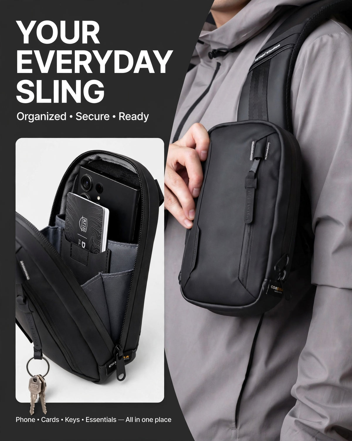 UrbanFlex Crossbody Bag