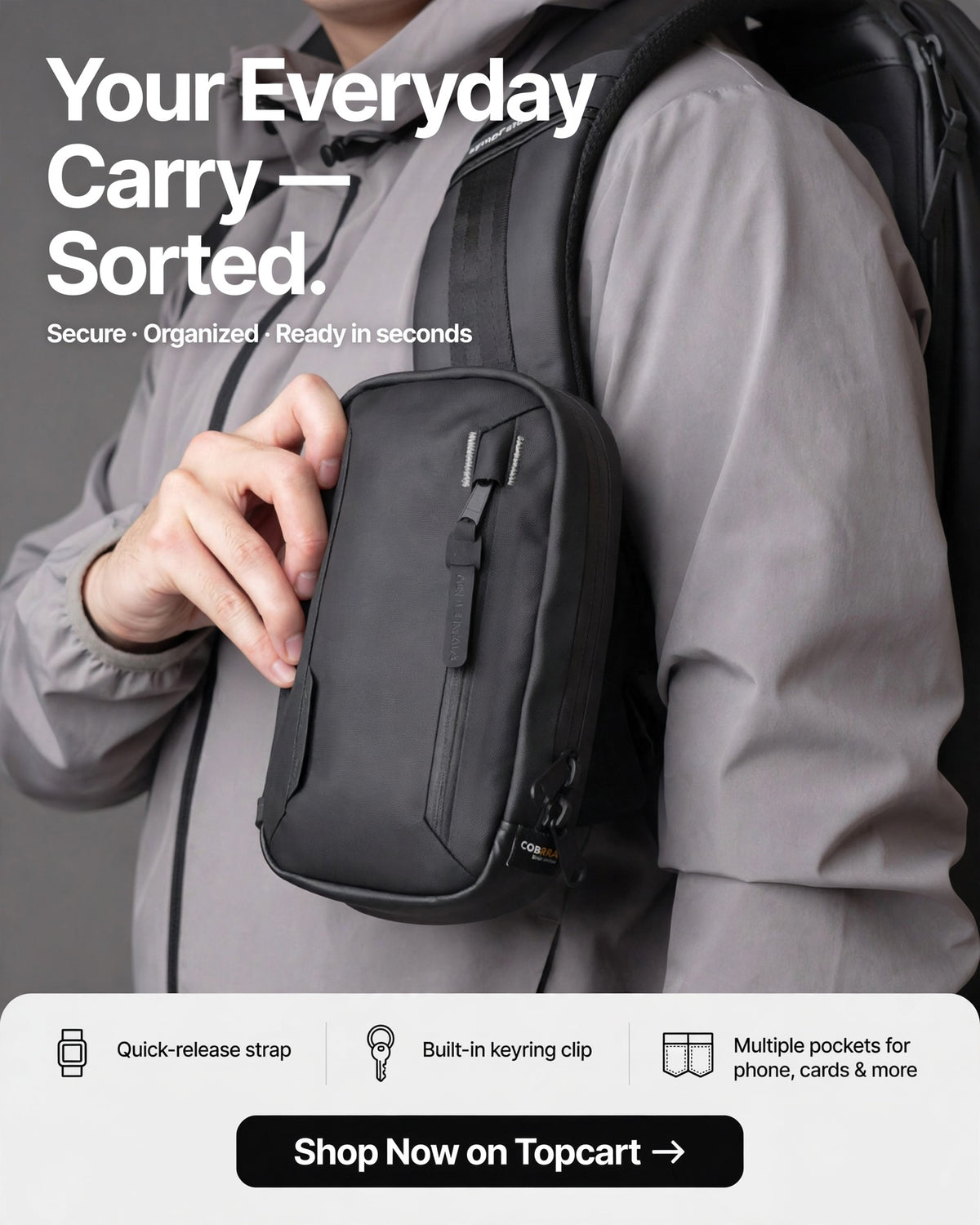 UrbanFlex Crossbody Bag