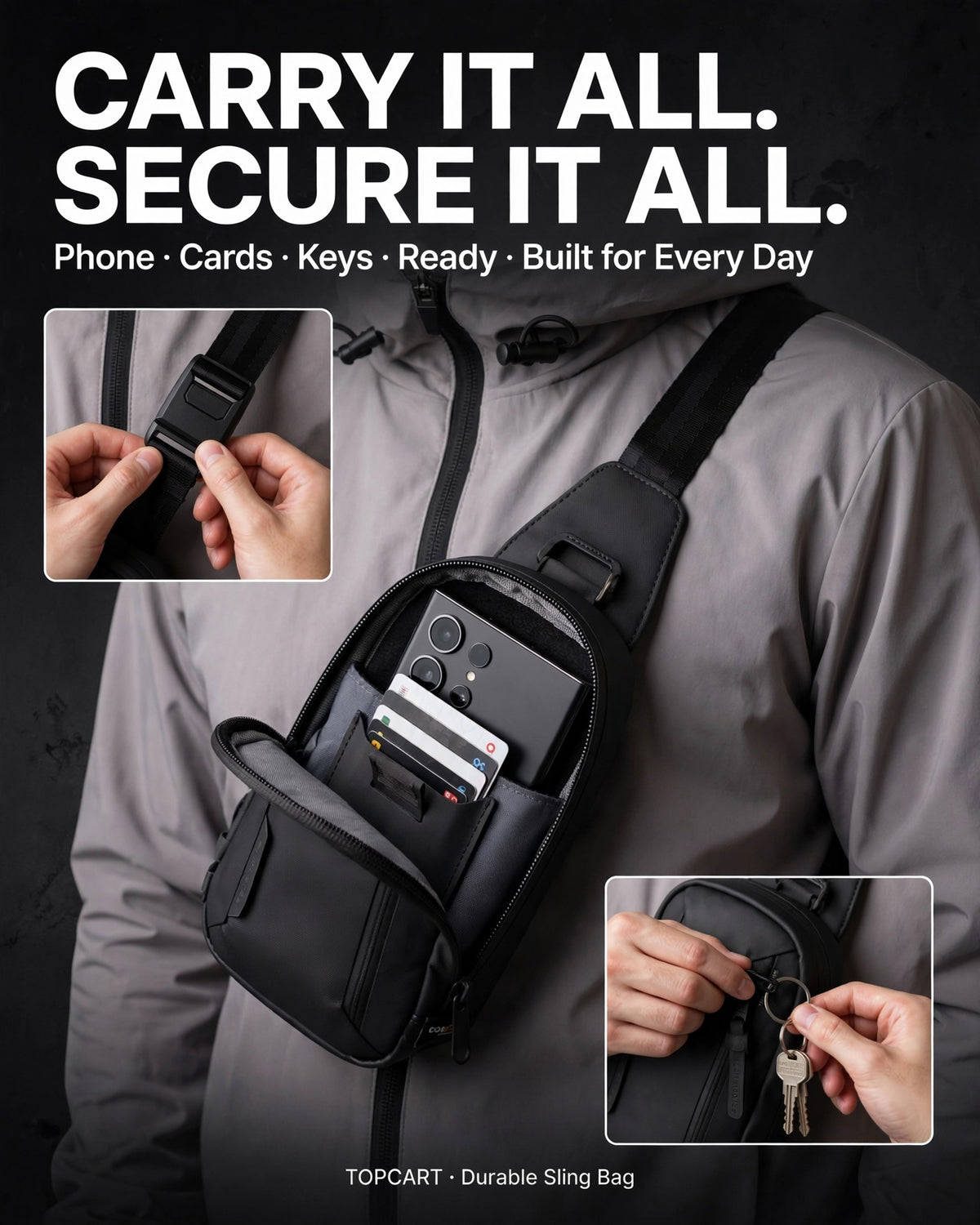 UrbanFlex Crossbody Bag