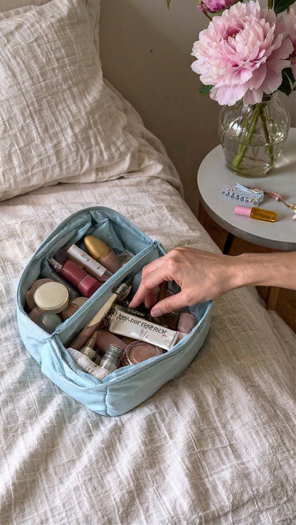 Glow & Go Cosmetic Bag