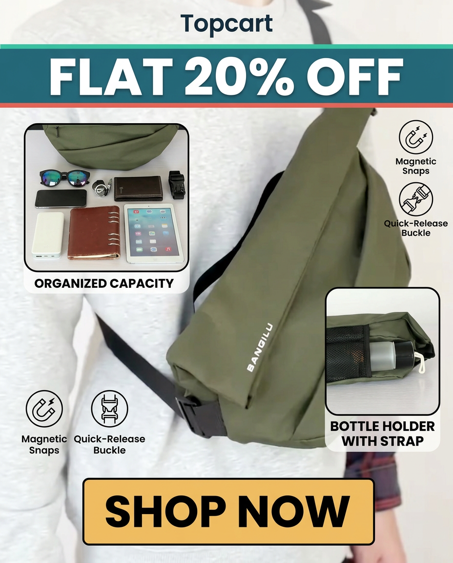 Urban Utility Crossbody Bag
