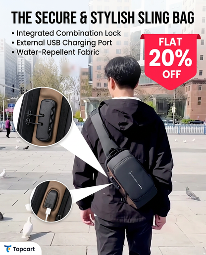 UrbanShield Crossbody Bag