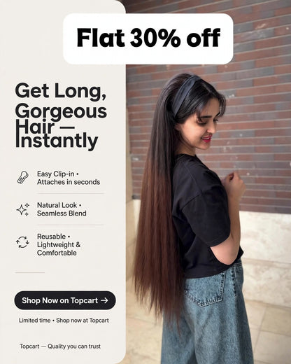 Natural Look Hair Extension