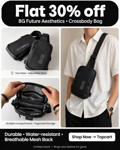 Smart Pocket Crossbody Bag
