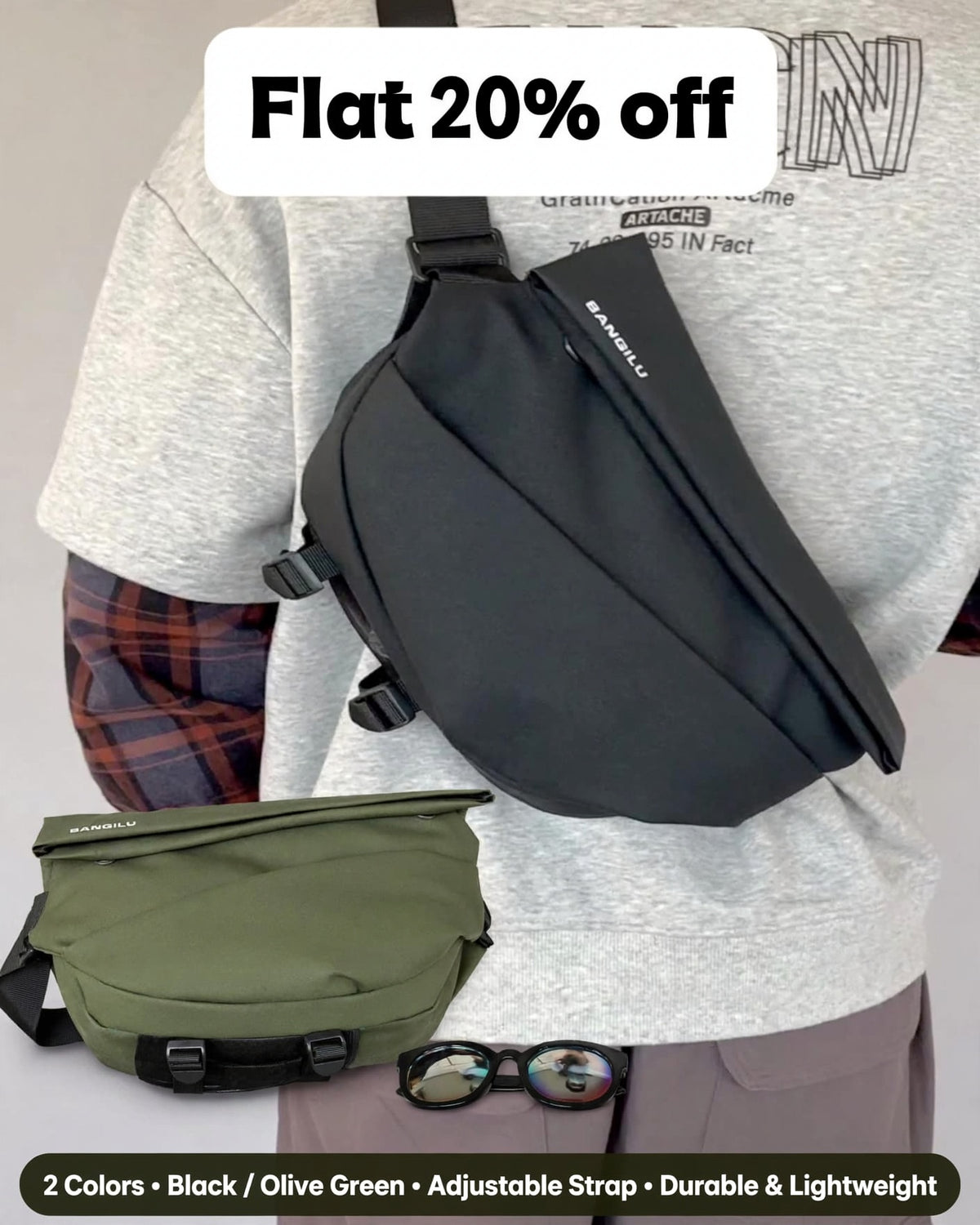 Urban Utility Crossbody Bag