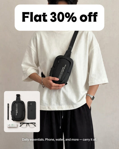 Smart Pocket Crossbody Bag