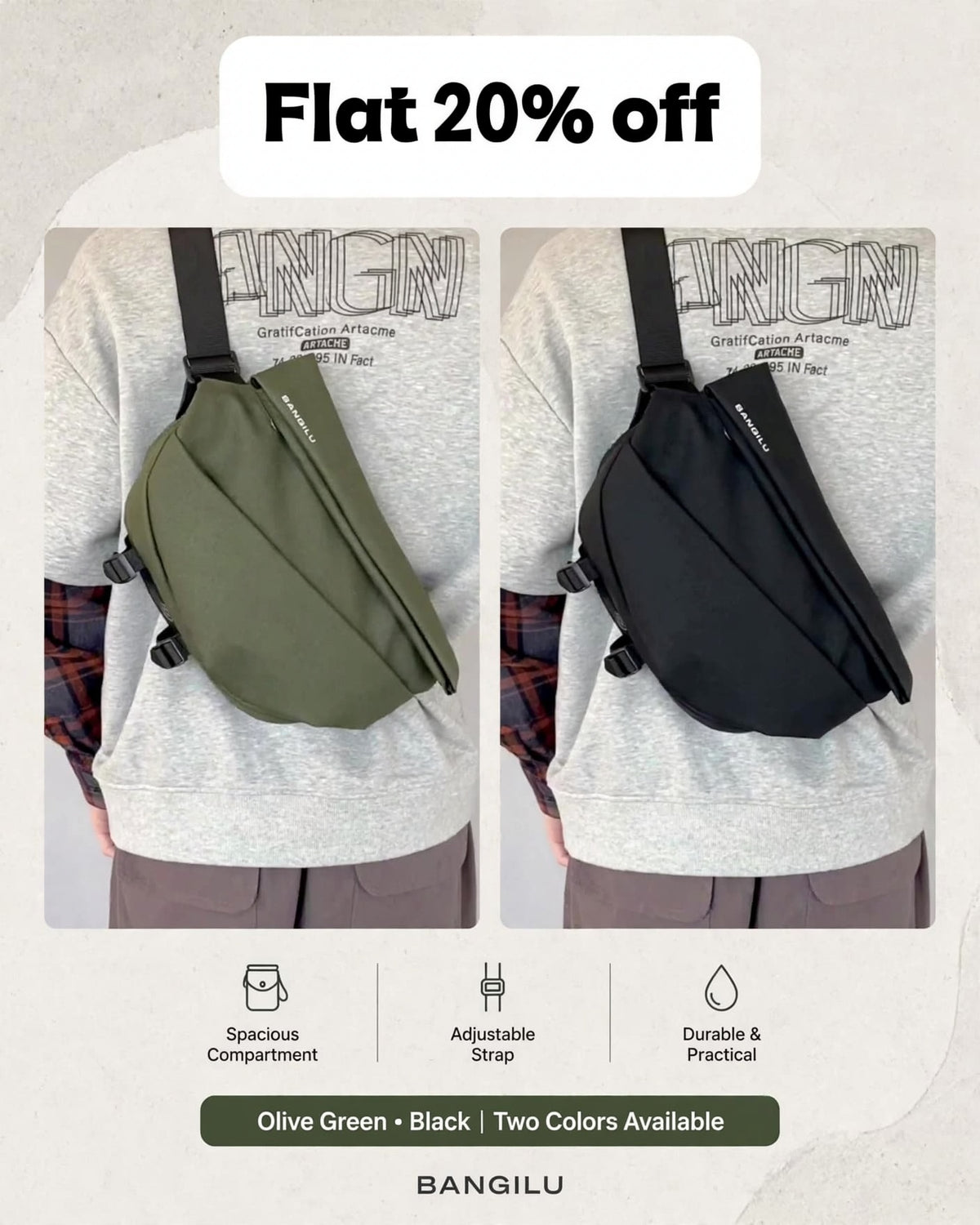 Urban Utility Crossbody Bag