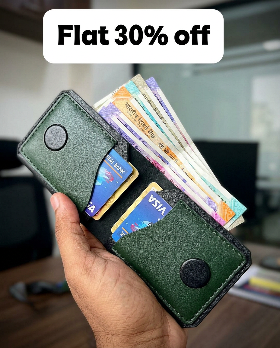 Smart Magnetic Card Wallet