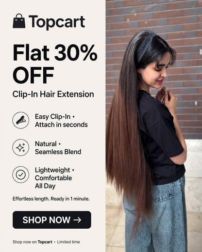 Natural Look Hair Extension