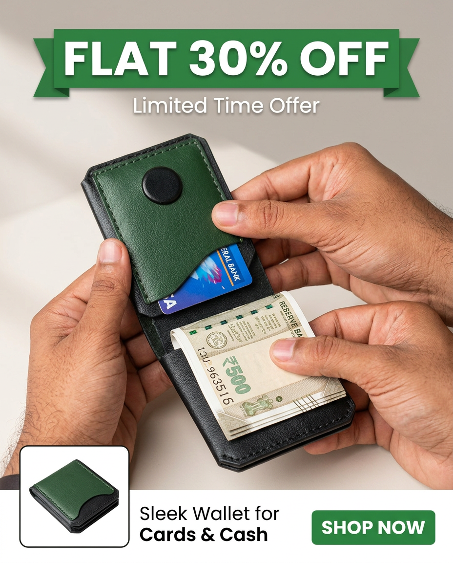 Smart Magnetic Card Wallet