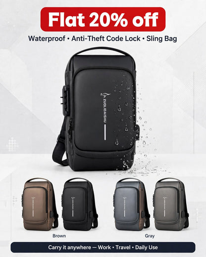 UrbanShield Crossbody Bag