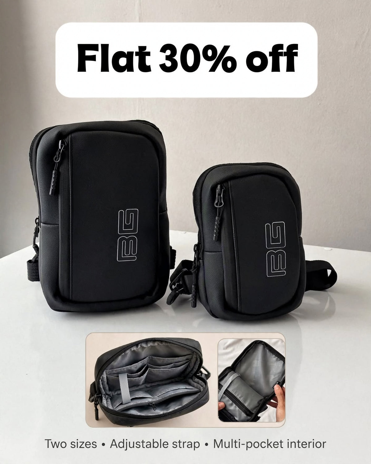 Smart Pocket Crossbody Bag