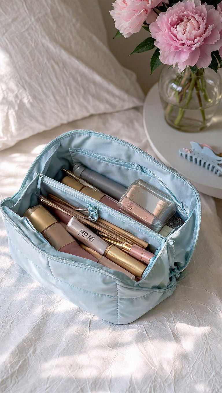 Glow & Go Cosmetic Bag