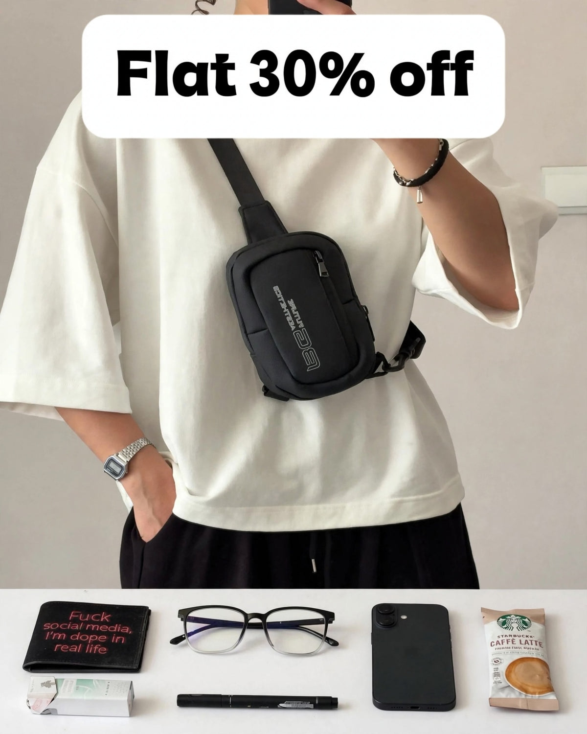 Smart Pocket Crossbody Bag