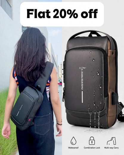 UrbanShield Crossbody Bag