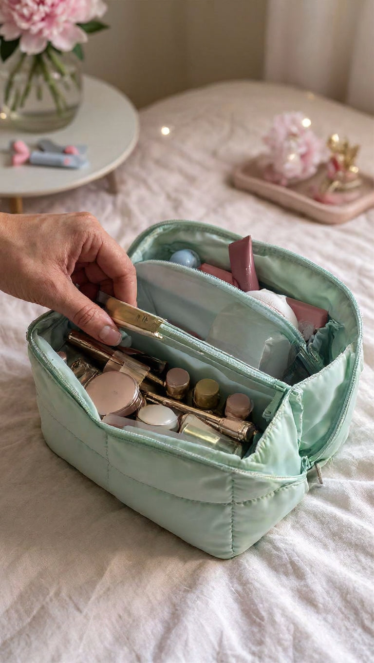 Glow & Go Cosmetic Bag