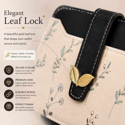 Leaf Lock Wallet