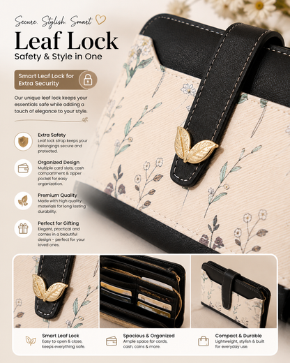 Leaf Lock Wallet