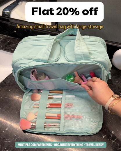 Multi-Pocket Travel Organizer Bag