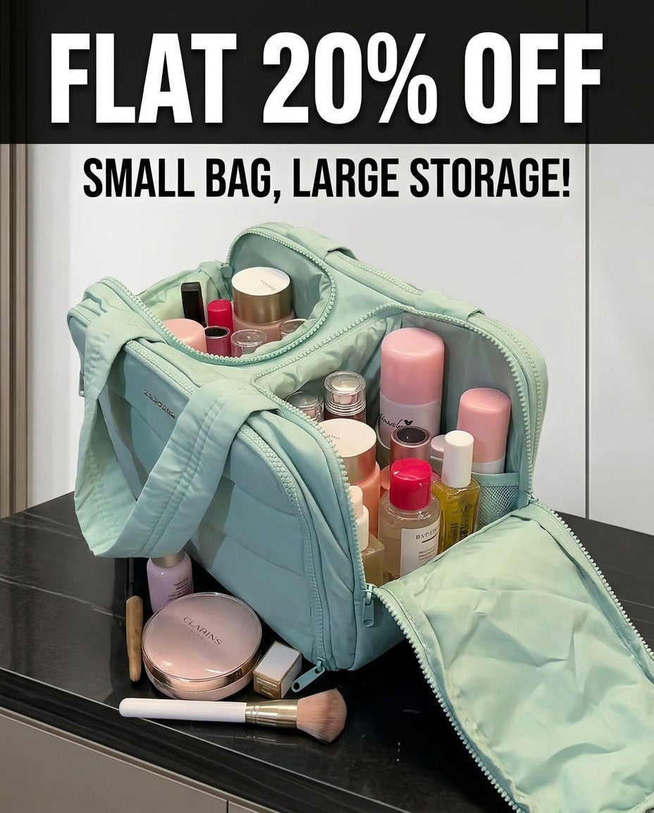 Multi-Pocket Travel Organizer Bag