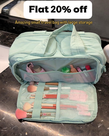 Multi-Pocket Travel Organizer Bag
