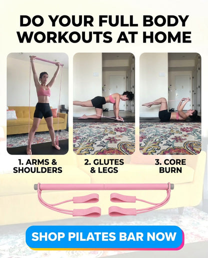 Pilates Bar with Resistance Bands