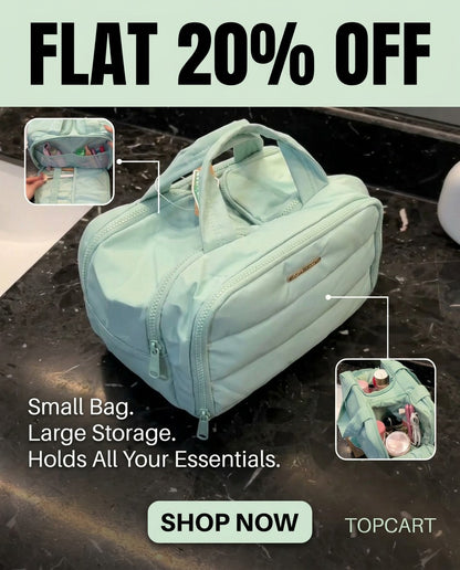 Multi-Pocket Travel Organizer Bag