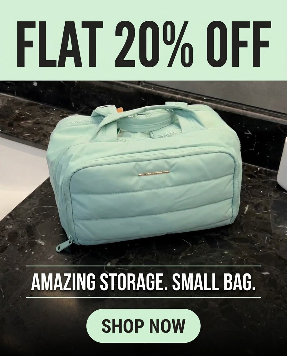 Multi-Pocket Travel Organizer Bag