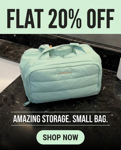 Multi-Pocket Travel Organizer Bag